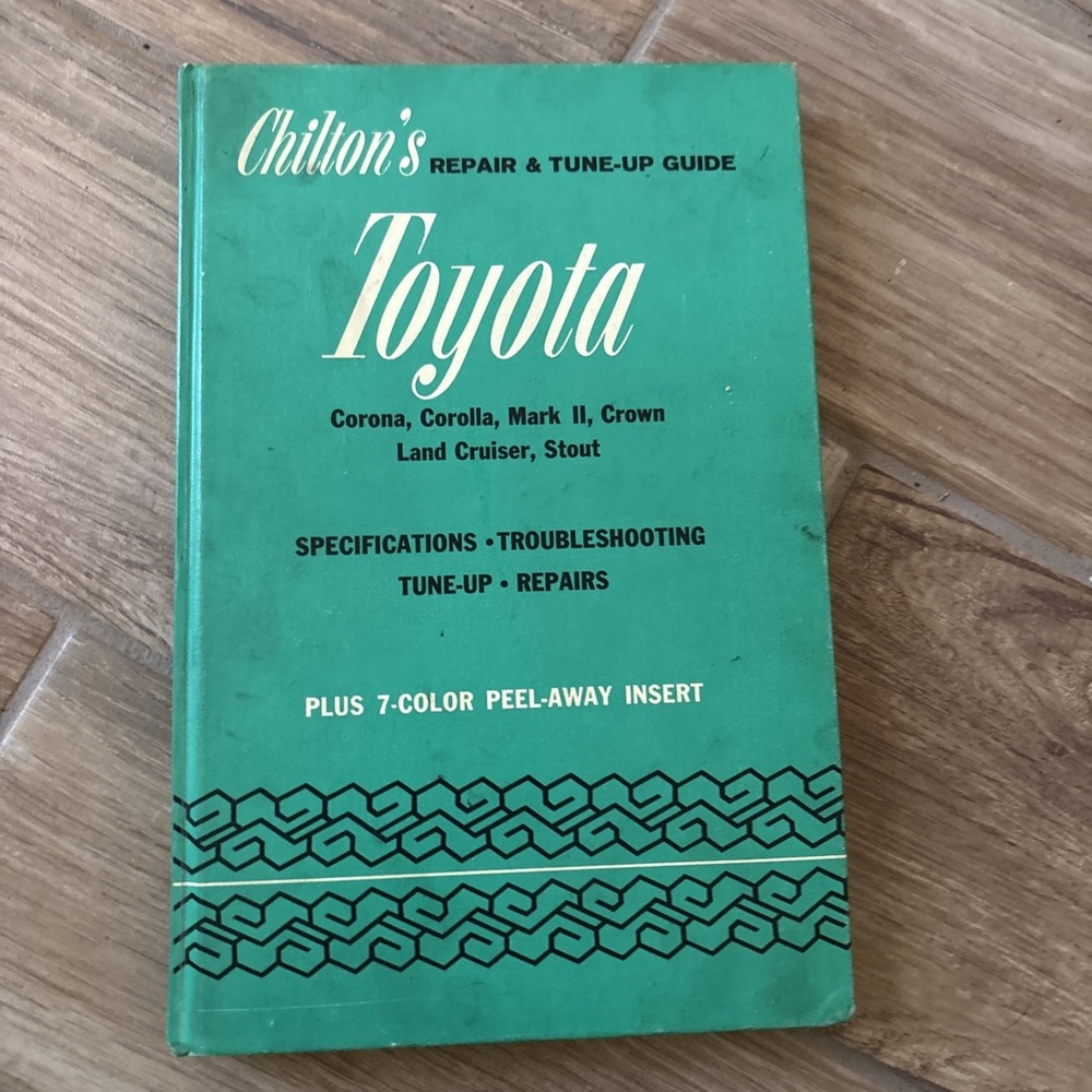 5339 CHILTON'S Tune Up Manual TOYOTA Corona COROLLA Mark II CROWN Cruiser 1970